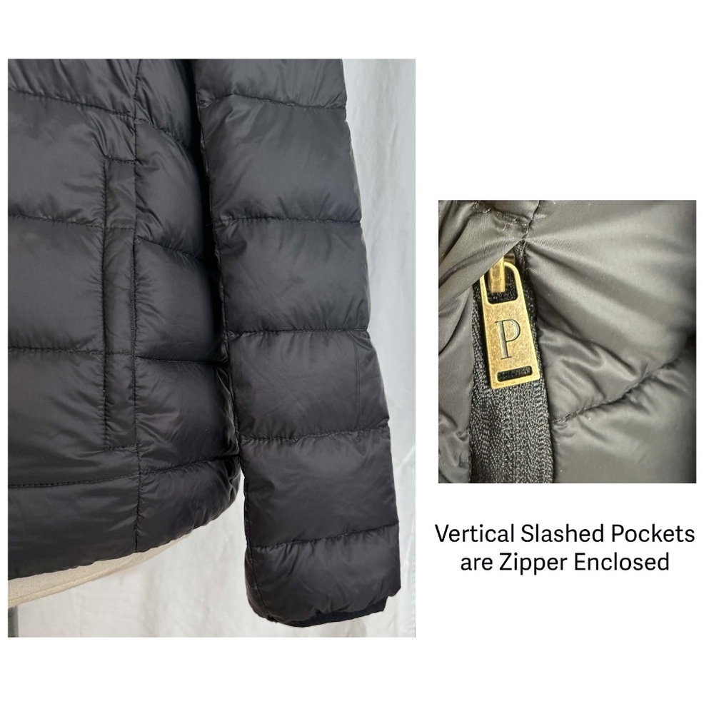Pendleton Black Puff Jacket with Patterned Interior - Picture 6 of 14